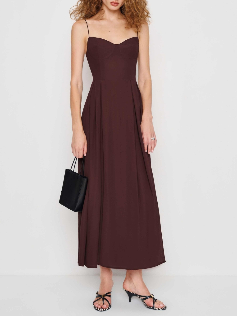 Jaelyn Dress Mahogony